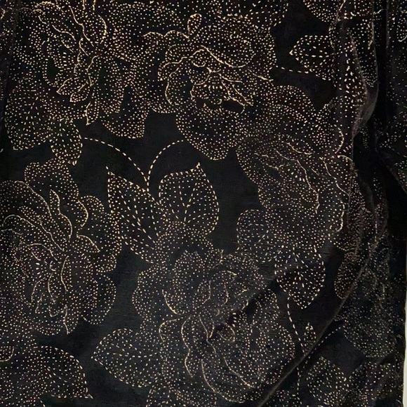 Vintage Norton McNaughton blk velvet jacket - Size 12 - Picture 7 of 10